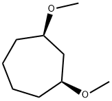 cis-1,3-Dimethoxycycloheptane Structure