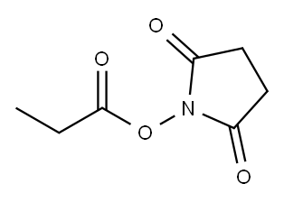 2,5-dioxopyrrolidin-1-yl propanoate Structure
