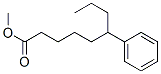 6-Phenylnonanoic acid methyl ester Structure