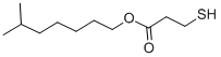이소옥틸 3-머캡토프로피오네이트 (CAS No. 30374-01-7) 구조식 이미지