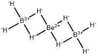 beryllium borohydride 구조식 이미지