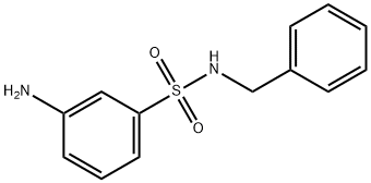 3-AMINO-N-BENZYLBENZENESULFONAMIDE 구조식 이미지