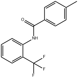 4-Methyl-N-[2-(trifluoroMethyl)phenyl]benzaMide, 97% 구조식 이미지