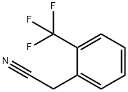 2-(TRIFLUOROMETHYL)PHENYLACETONITRILE Structure