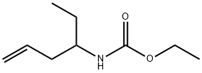 Carbamic  acid,  (1-ethyl-3-butenyl)-,  ethyl  ester  (9CI) Structure