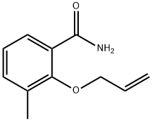 2-(Allyloxy)-3-methylbenzamide Structure