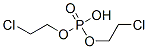 bis(2-chloroethyl) hydrogen phosphate  Structure