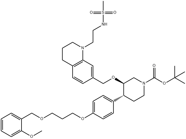 1-Methanesulfonyl-piperidine-3-carboxylic acid 구조식 이미지