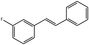 (E)-3-Fluorostilbene Structure