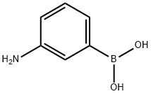3-Aminobenzeneboronic acid  구조식 이미지