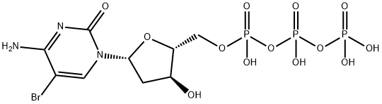 5-브로모-2'-데옥시시티딘5'-삼인산나트륨 구조식 이미지