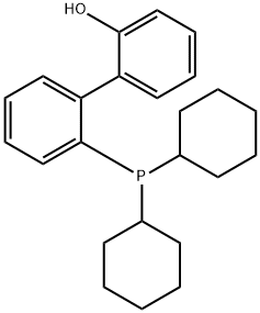 2-(DICYCLOHEXYLPHOSPHINO)-2'-HYDROXYBIPHENYL Structure