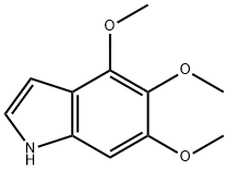 4,5,6-TRIMETHOXYINDOLE Structure