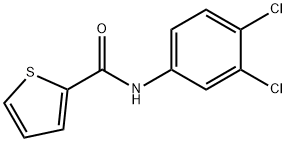 2-티오펜카르복사미드,N-(3,4-디클로로페닐)- 구조식 이미지