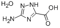 3-AMINO-1,2,4-TRIAZOLE-5-CARBOXYLIC ACID HEMIHYDRATE Structure