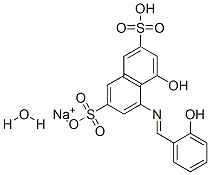 AZOMETHINE-H  MONOSODIUM SALT HYDRATE 구조식 이미지