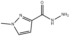 1H-Pyrazole-3-carboxylicacid,1-methyl-,hydrazide(9CI) 구조식 이미지