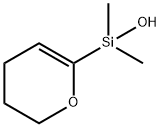 (3,4-Dihydro-2H-pyran-6-yl)dimethylsilanol, 97% 구조식 이미지