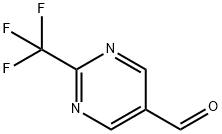 2-TRIFLUOROMETHYL-PYRIMIDINE-5-CARBALDEHYDE 구조식 이미지