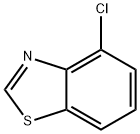 벤조티아졸,4-클로로-(7Cl,8Cl,9CI) 구조식 이미지