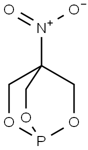 4-Nitro-2,6,7-trioxa-1-phosphabicyclo[2.2.2]octane Structure