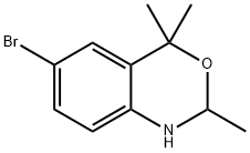 6-BROMO-2,4,4-TRIMETHYL-2,4-DIHYDRO-1H-BENZO[D][1,3]OXAZINE Structure