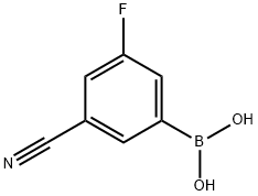 304858-67-1 Boronic acid, (3-cyano-5-fluorophenyl)- (9CI)