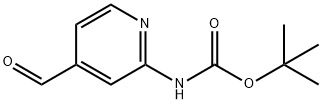 2-Boc-amino-4-formylpyridine Structure