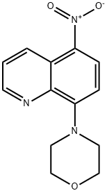 8-(MORPHOLIN-4-YL)-5-NITROQUINOLINE Structure