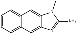 1H-Naphth[2,3-d]imidazol-2-amine,1-methyl-(9CI) Structure