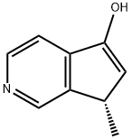 7H-사이클로펜타[c]피리딘-5-올,7-메틸-(9CI) 구조식 이미지