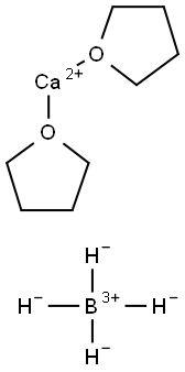 CALCIUM BOROHYDRIDE BIS(TETRAHYDROFURAN) Structure