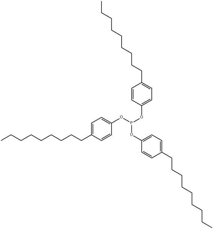 TRIS(NONYLPHENYL) PHOSPHITE Structure
