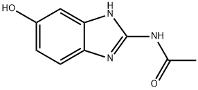 아세트아미드,N-(5-하이드록시-1H-벤즈이미다졸-2-일)-(9CI) 구조식 이미지