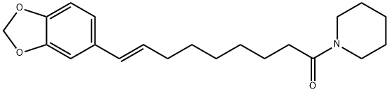 1-[(E)-9-(1,3-Benzodioxol-5-yl)-1-oxo-8-nonenyl]piperidine 구조식 이미지