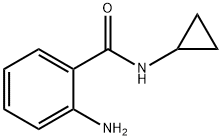 2-AMINO-N-CYCLOPROPYLBENZAMIDE Structure