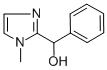 (XNUM-3-메틸-1H-이미다졸-1-YL)-페닐메탄올 구조식 이미지