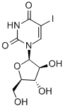 1-β-D-Arabinofuranosyl-5-iodo-2,4(1H,3H)-pyrimidinedione 구조식 이미지