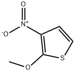 2-Methoxy-3-nitrothiophene Structure