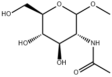 METHYL 2-ACETAMIDO-2-DEOXY-A-D-GALACTOPYRANOSIDE Structure