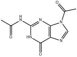 N,9-Diacetylguanine Structure