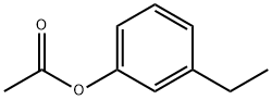 아세트산3-에틸페닐에스테르 구조식 이미지