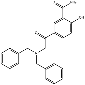 5-(N,N-Dibenzylglycyl)salicylamide Structure