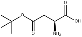 L-Aspartic acid 4-tert-butyl ester 구조식 이미지