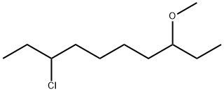 6-클로로-1-에틸옥틸(메틸)에테르 구조식 이미지
