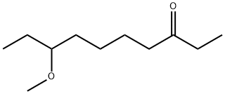 3-Decanone, 8-methoxy- Structure