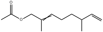 2,6-dimethylocta-2,7-dienyl acetate Structure