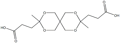 3,9-BIS(2-CARBOMETHOXYETHYL)-2,4,8,10-TETROXASPIRO[5.5]UNDECANE Structure