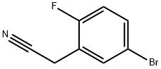 2-(5-bromo-2-fluorophenyl)acetonitrile 구조식 이미지