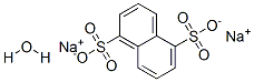 1,5-NAPHTHALENEDISULFONIC ACID,DISODIUM SALT HYDRATE Structure